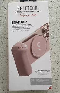 SHIFTCAM SnapGrip pink - Battery phone grip with shutter button - Picture 1 of 6