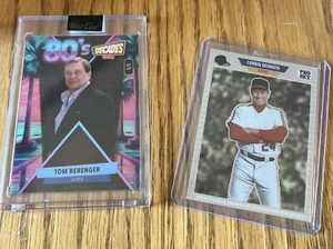 Major League Pair of cards- Tom Berenger Proof 1/1- Corbin Bernsen 14/20 - Picture 1 of 9