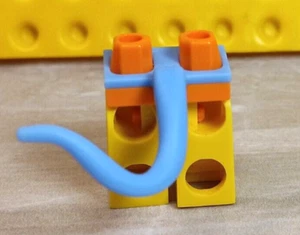 LEGO Minifigure Mouse Tail Blue Skinny Rubber Avatar Body Part Cosplay Costume - Picture 1 of 2