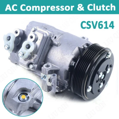 A/C Compressor With clutch For 2009-2013 Suzuki Grand Vitara 2.4L Kizashi 2.4L Foto 1 de 4