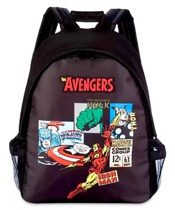 DISNEY MARVEL COMICS THE AVENGERS CAPTAIN AMERICA, IRON MAN, HULK, THOR BACKPACK - Picture 1 of 4