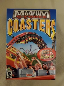 Maximum G-Force Coasters (PC, 2002) Brand New Sealed in Retail Box - Picture 1 of 7