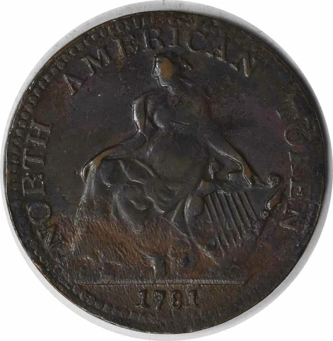 1781 North American Token EF Copper Uncertified #238 Cover
