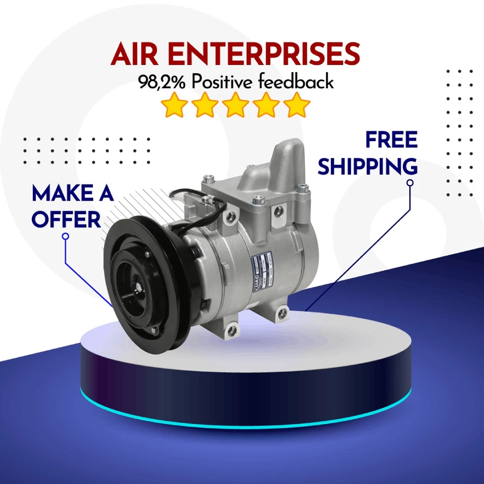 Compresor aire acondicionado apto para Ford Everest 2006-2008, Ford Ranger 2006-2008 Foto 1 de 1