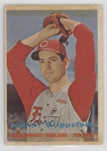 1957 Topps Scarce Series Johnny Klippstein #296