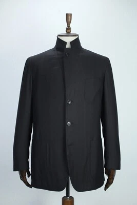 ERMENEGILDO ZEGNA Dark Brown Flannel WOOL Sport Coat Blazer Jacket 52IT 42US/UK - Image 1 of 4