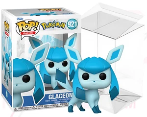 POKEMON FUNKO POP GAMES 921 Glaceon Vinyl Figure with Clear PVC Protector - Picture 1 of 13