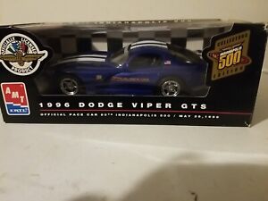 AMT Ertl 1996 Dodge Viper GTS Indy 500 Pace Car Promo New In Original Box 