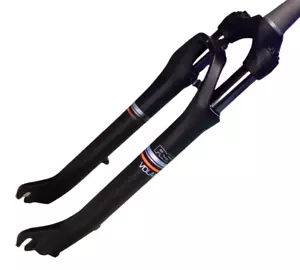 RST Volant Spiralfeder 700c E-Bike Gabel 60mm Federweg Tapered PM Disc QR schwarz - Bild 1 von 18