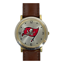 Tampa Bay Buccaneers NFL Custom Leather Band Wrist Watch Needs Battery