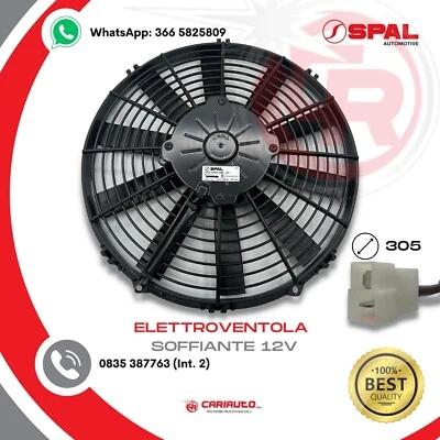 Ventilatore Soffiante Ventola Assiale Spal VA10-AP9/C-25S, 12v Diametro 305mm - Immagine 1 di 4