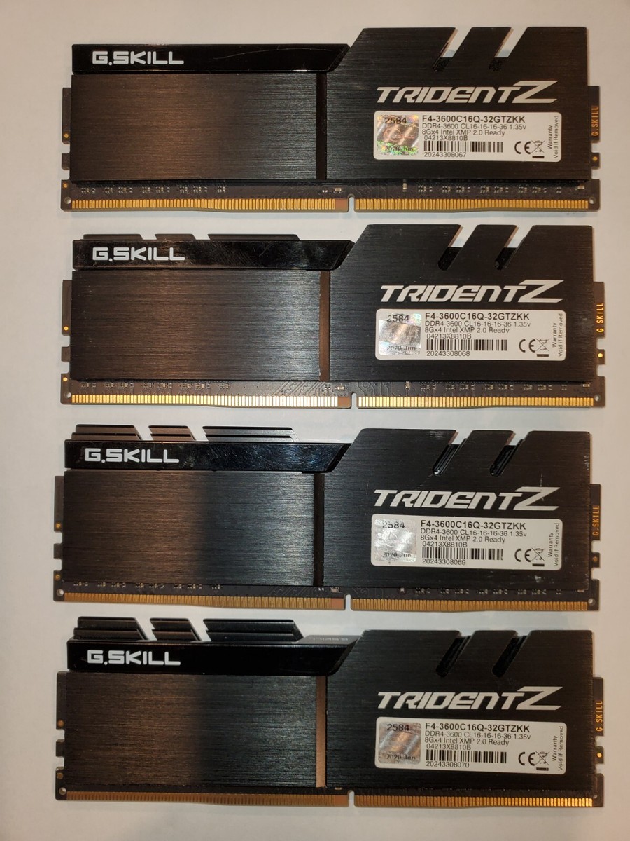 G. SKILL Computer Memory (RAM) 4 Modules for sale | eBay G. SKILL Computer Memory (RAM) 4 Modules for sale | eBay