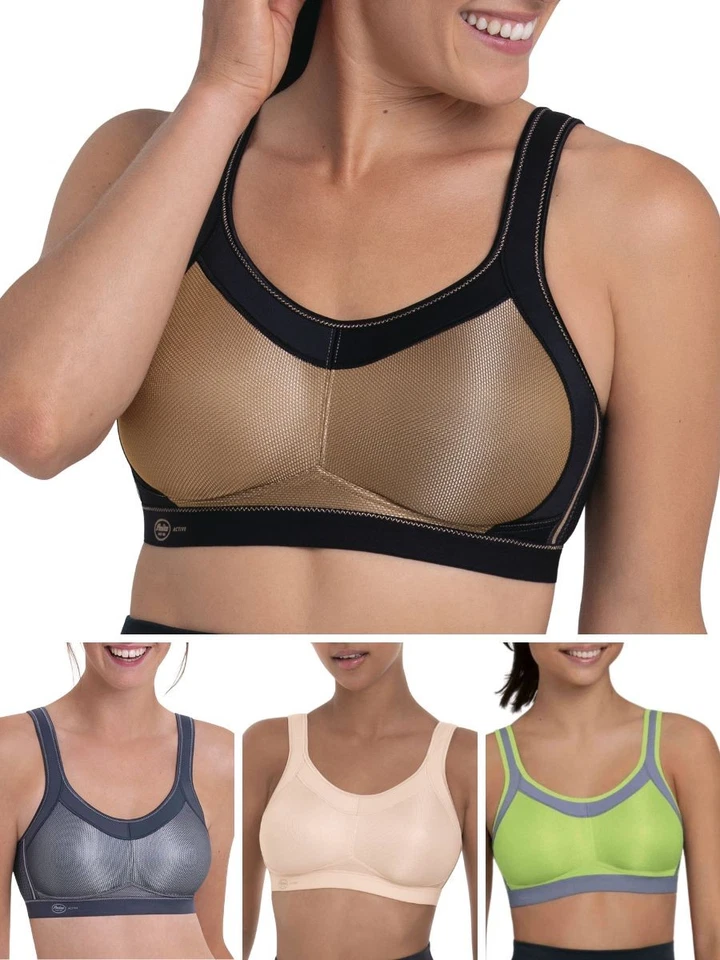 Sujetador deportivo Anita Active Momentum soporte máximo sujetadores de copa suave ropa deportiva Foto 1 de 1