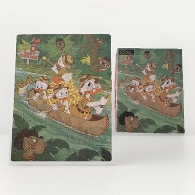 Rompecabezas DUCKTALES Disney 100 Piezas Marca Dorada De Colección 1986 Completo Foto 1 de 4