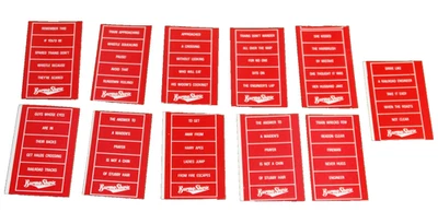 Lote de 11 juegos de letreros de afeitar Birmania escala O, pegatinas impresas, para trenes Lionel Marx Foto 1 de 4