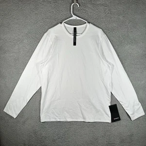 Camisa Lululemon Algodón Orgánico Ajuste Clásico Manga Larga Blanca Talla Grande Precio de venta sugerido por el fabricante 66 USD - Imagen 1 de 9