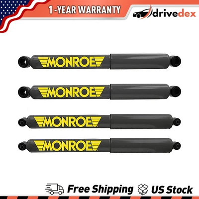 4 Amortiguadores delanteros traseros Monroe para Ford F600 1986 1987 1988 1989 Foto 1 de 3