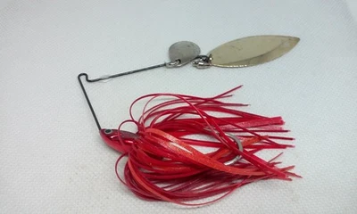 Рыболовная приманка TERMINATOR T1 SpinnerBait Red Shad/Gold 1/4 унции титан спиннербейт - Изображение 1 из 4