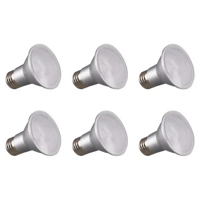 6.5W - PAR20 LED - 2700K - 40 deg. Beam Angle - Medium base - 120V - 6-Pack - Image 1 of 4