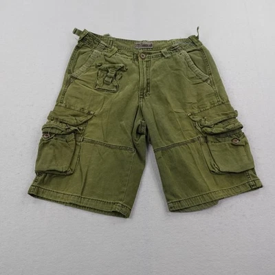 Pantalones Cortos de Carga Timberland De Colección Para Hombres 32 Verde Utilitario Ejército Militar Paracaidista Foto 1 de 4