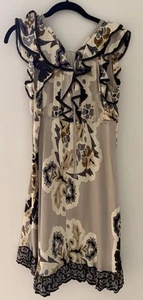 Hale Bob Silk Flirty  Y2K  Slip Dress  - Picture 1 of 6