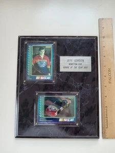 NASCAR Jeff Gordon Plaque 8" x 10" # 24 Car Winston Cup Rookie of the Year 1993 - Picture 1 of 8