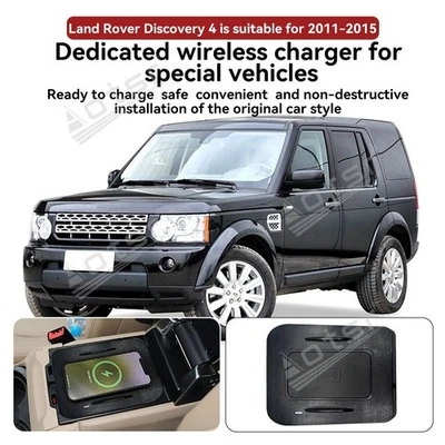 AI car Auto wireless charger for Land Rover Discovery 4 2011-2015 - Image 1 of 4