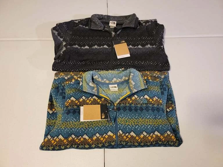 North Face мужской принт Гордон Лайонс классический 1/4 молнии новый с Ярлыками 2021 - Изображение 1 из 1