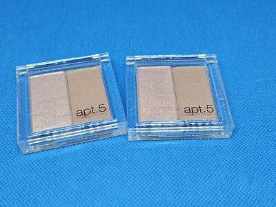APT. 5 Duo Shadow Eye Shadow Duo SD-11 PINK CHAMPAGNE/GOLD BRONZE (LOT/2) - Image 1 of 4