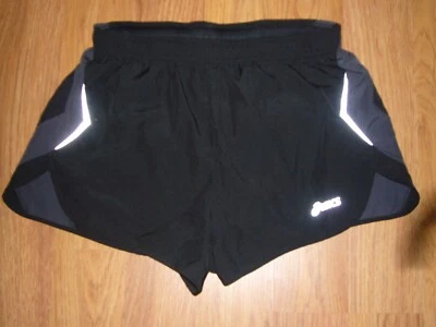 Asics Black Running Shorts Women's Small. Pocket. Built In Underwear  Drawstring - Image 1 of 3