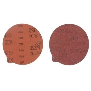 40% Off 50 Each 3M 375L 6" P280 Grit Stikit PSA Film Disc with Tab 55720 - Picture 1 of 1