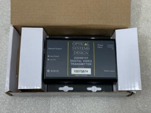 Optical Systems Design OSD8815T Digital Video Transmitter New in Box - Picture 1 of 7