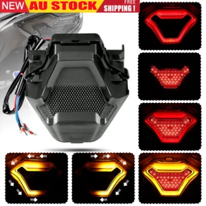 Integrated LED Tail Light Turn Signal for Yamaha MT07 FZ07 13-17 MT03/25 R3 R25 - Picture 1 of 13