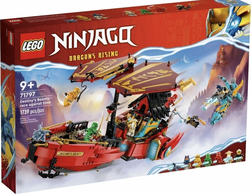 Lego Ninjago 71797 - Destiny's Bounty Race Against Time NEW - Image 1 of 1