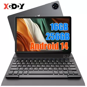 11" Tablet Android 14 Tablets 16+256GB T606 Tablet Dual Camera 8000mah Octa-Core - Picture 1 of 24