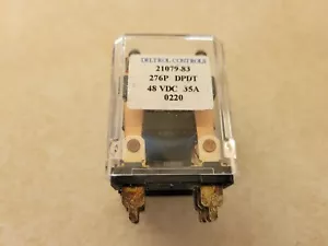 Nuevo relé Deltrol Controles 21079-83 276P DPDT 48 VDC 35A 0220 - Imagen 1 de 7