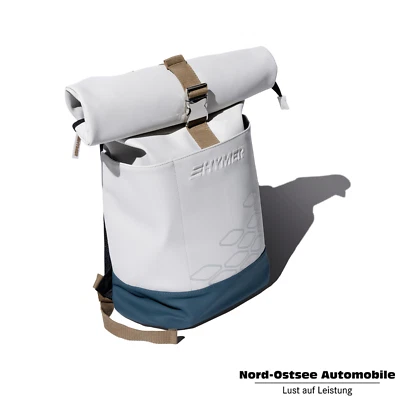 Original HYMER Roll Top Rucksack Beige NEU - Bild 1 von 4