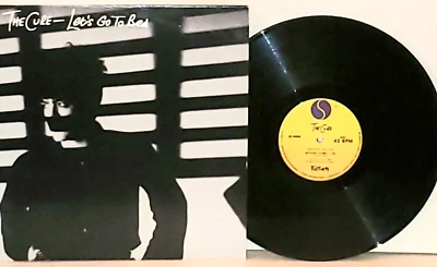 THE CURE Let's Go To Bed Canadian 12" VG+ Plays Well 1980's Sire 92 96890 - Image 1 of 3