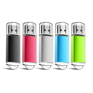 5x USB Stick 2.0 Bunt Memory Speicherstick Speichermedien Flash Drive USB 4 GB - Bild 1 von 9