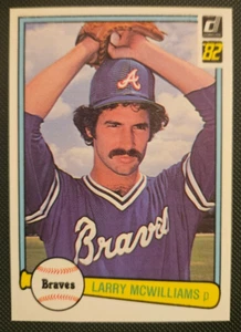 1982 Donruss #527 Larry McWilliams! Atlanta Braves - Picture 1 of 2