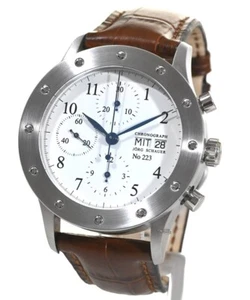 Jörg Schauer Edition 7 Chronograph Day Date Automatik (gebraucht) Herrenuhr - Picture 1 of 8