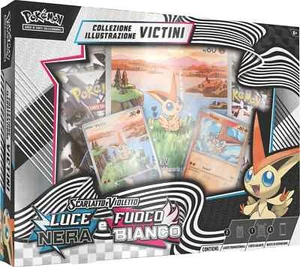 POKEMON FUOCO BIANCO E LUCE NERA COLLEZIONE ILLUSTRAZIONE VICTINI - ITA - PREV. - Imagen 1 de 4
