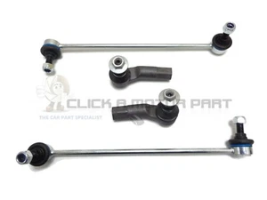Front 2 Anti Roll Bar Links & 2 Outer Track Rod Ends For Volkswagen Touran 17-24 - Picture 1 of 1