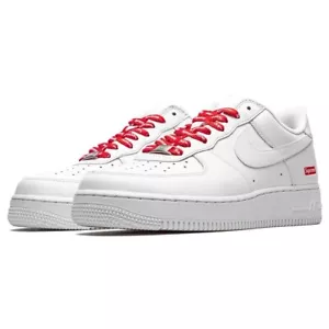 Supreme x Nike Air Force 1 Low BLANCO - UK 10 - US 11 - Imagen 1 de 5