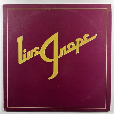 Moby Grape “Live Grape” LP/Escape Records ESAIA (VG+) 1978 Blues Rock - Image 1 of 4