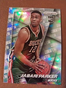 2014 JABARI PARKER PANINI PRIZM SILBER NBA ROOKIE KARTE RC #32 MILWAUKEE BUCKS - Bild 1 von 2
