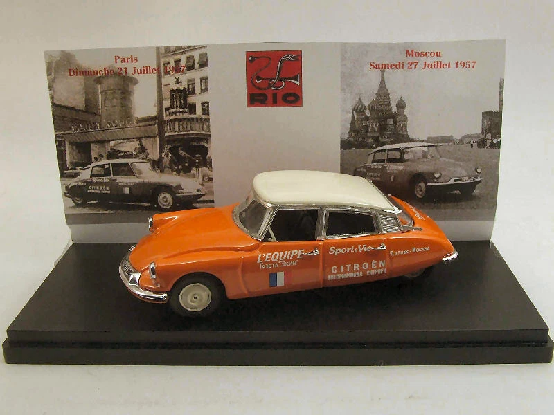 Modellino Auto scala 1:43 diecast Rio CITROEN ID 19 modellismo collezione coche - Immagine 1 di 1