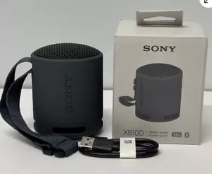 Altavoz inalámbrico portátil Bluetooth Sony SRS-XB100/B - negro - Imagen 1 de 3