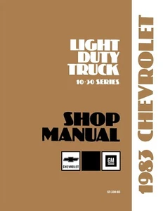 1983 Chevy LD Truck 10-30 Series Shop Manual - Picture 1 of 4