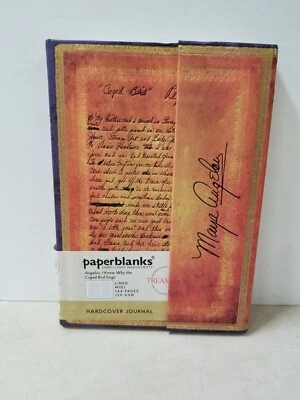 "Angelou I Know Why the Caged Bird Sings" Paperblanks Companion Journal - Imagem 1 de 4